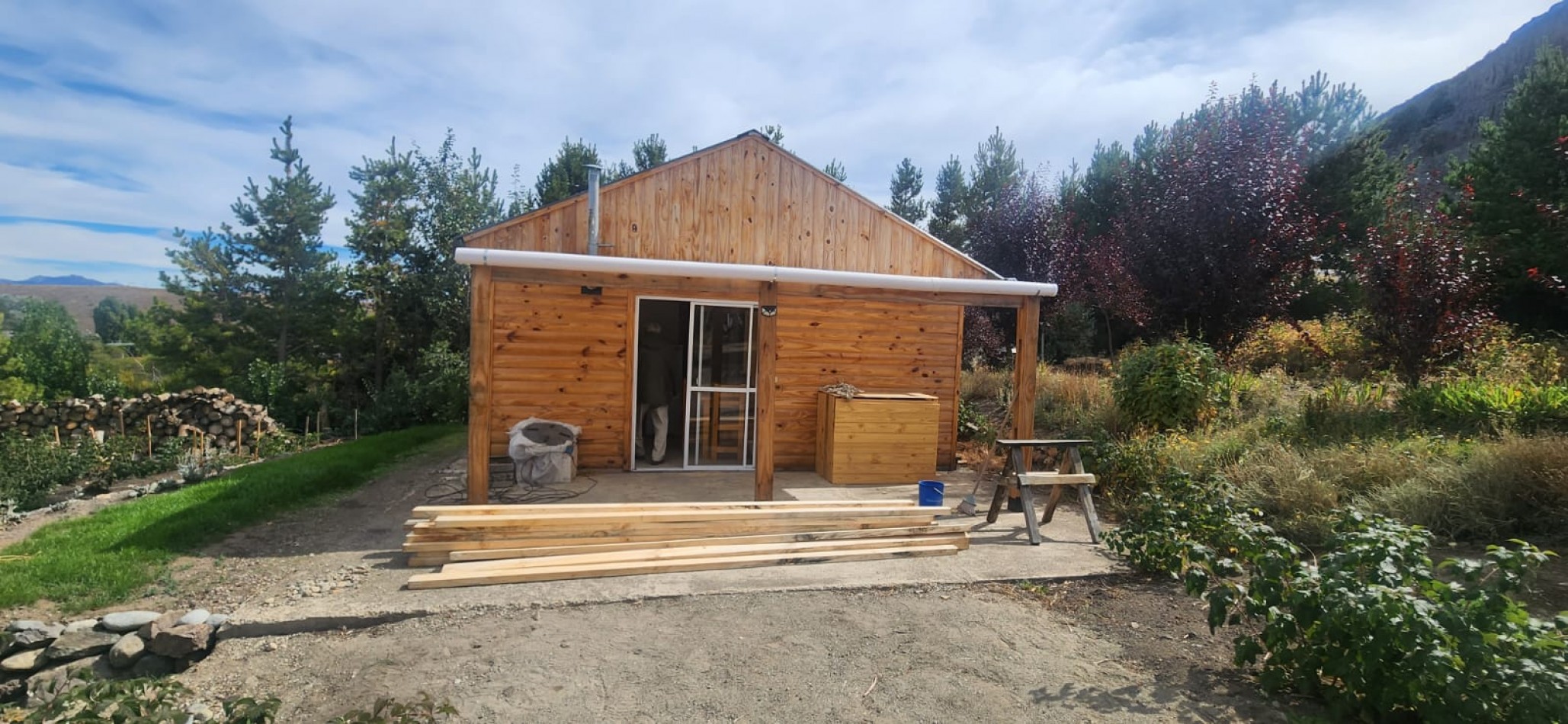 Casa de 2 dormitorios en lote PH de 1200 m2 en Ñirihuau.