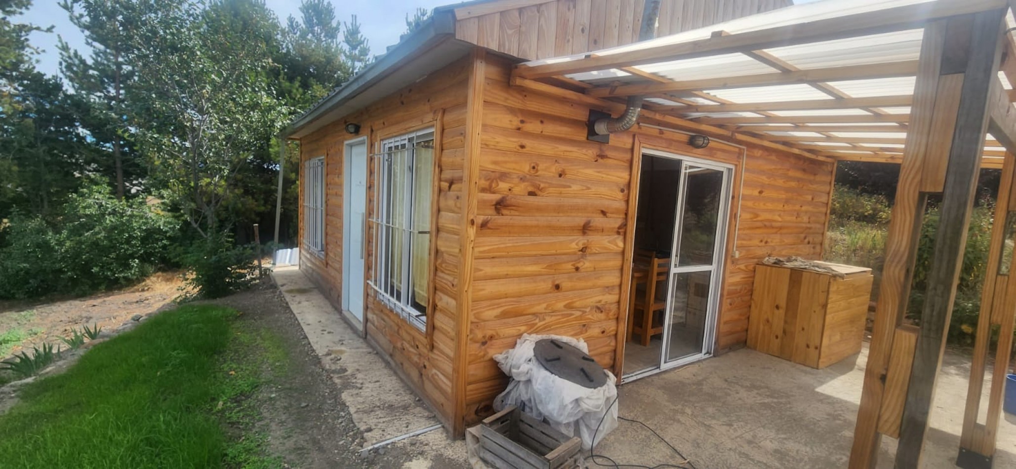 Casa de 2 dormitorios en lote PH de 1200 m2 en Ñirihuau.