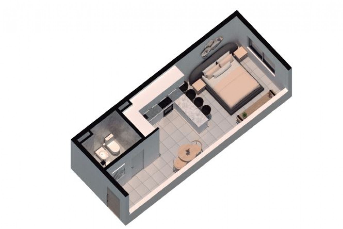 Monoambiente en venta