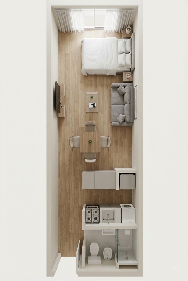 Monoambiente en venta - 32 m² + Cochera.
