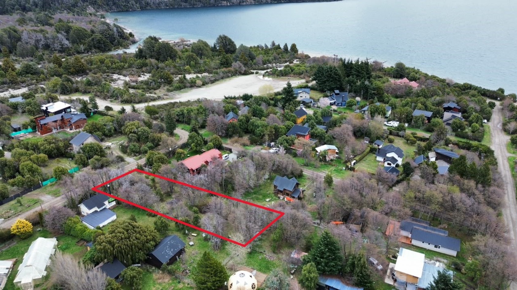 LOTE EN VENTA EN PLAYA DEL VIENTO | LAGO MORENO, BARILOCHE